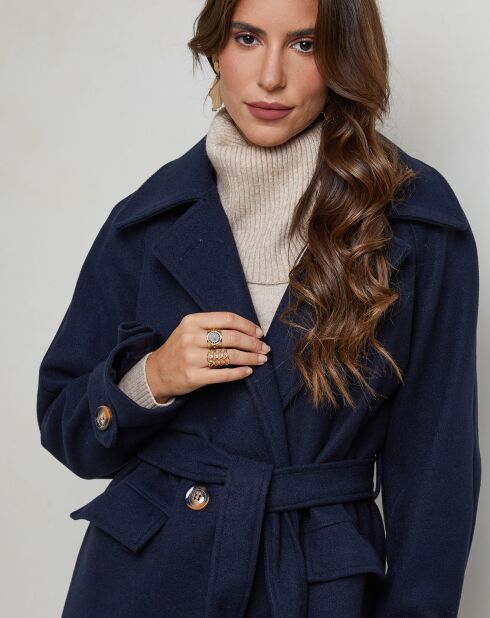 Manteau Marion marine