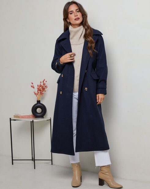 Manteau Marion marine