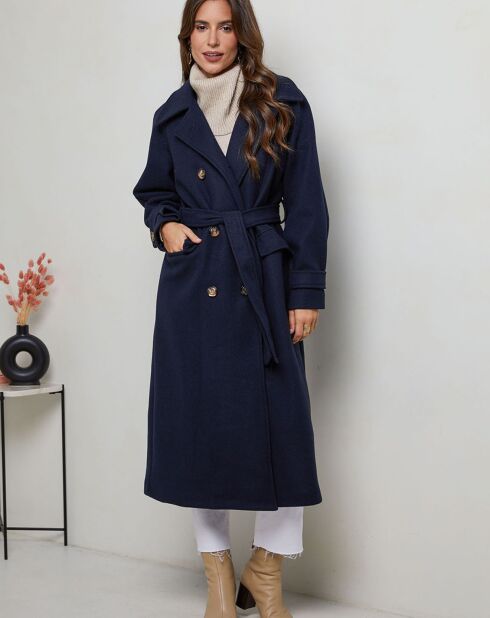 Manteau Marion marine