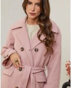 Manteau Marion rose