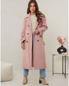 Manteau Marion rose
