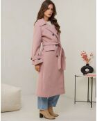 Manteau Marion rose