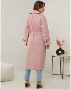 Manteau Marion rose