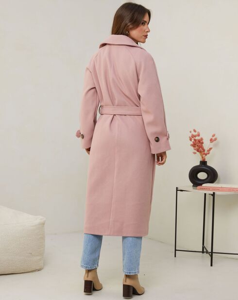 Manteau Marion rose