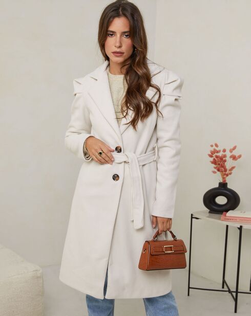 Manteau Zoé écru