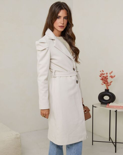 Manteau Zoé écru