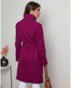 Manteau Iris prune