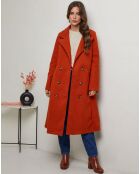 Manteau Julia carotte