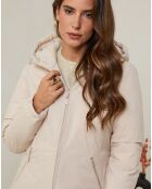 Doudoune réversible Aurélie beige