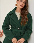 Manteau Lola vert sapin