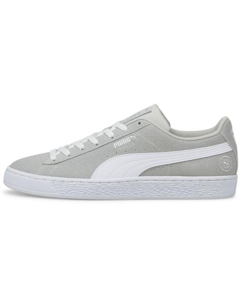 Baskets en Velours de Cuir Re:Style grises