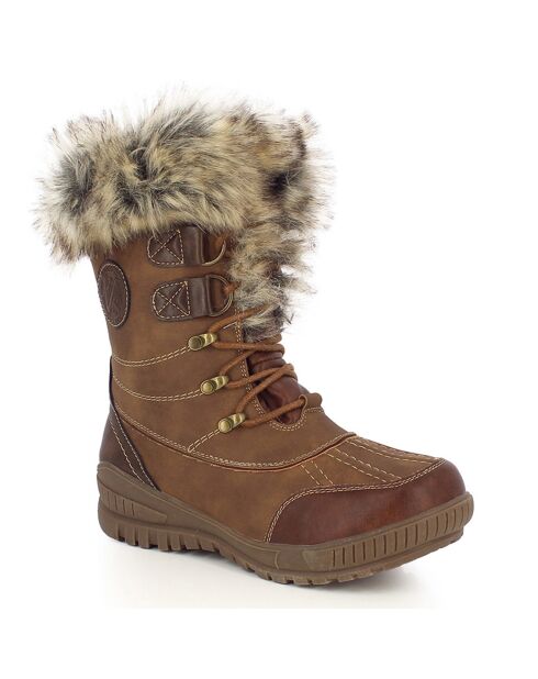 Boots canadiennes elena marron