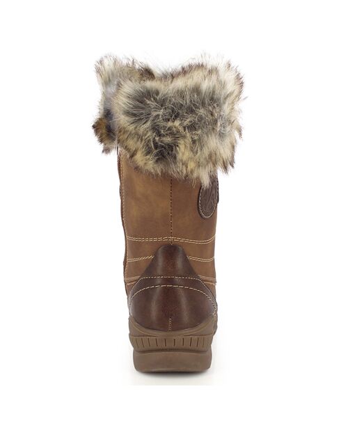 Boots canadiennes elena marron