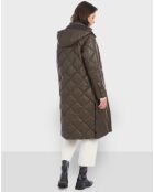 Manteau en Cuir Evasion brown