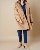 Manteau en Laine mélangée Milo camel