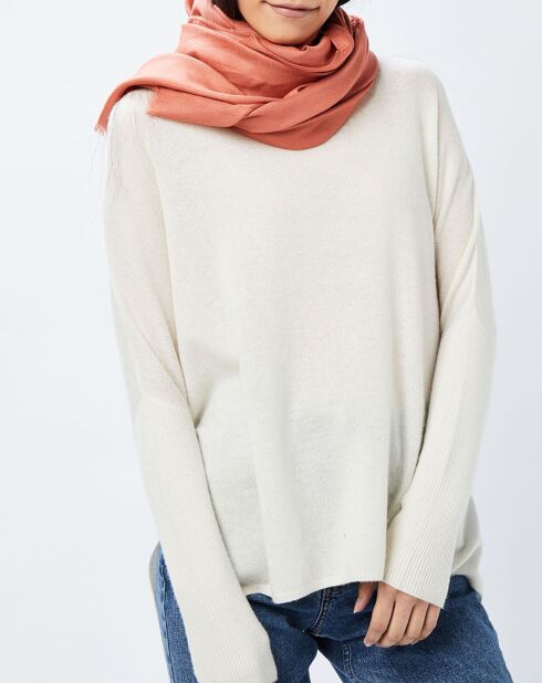 Étole Ecovero Af Swaggy F orange - 180x65 cm