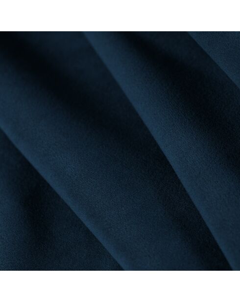 Canapé d'angle Gauche Velours Chicago 5 Places bleu roi - 341x166x70 cm