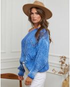 Pull en Laine mélangée Frenchie bleu