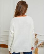 Pull Odèle blanc