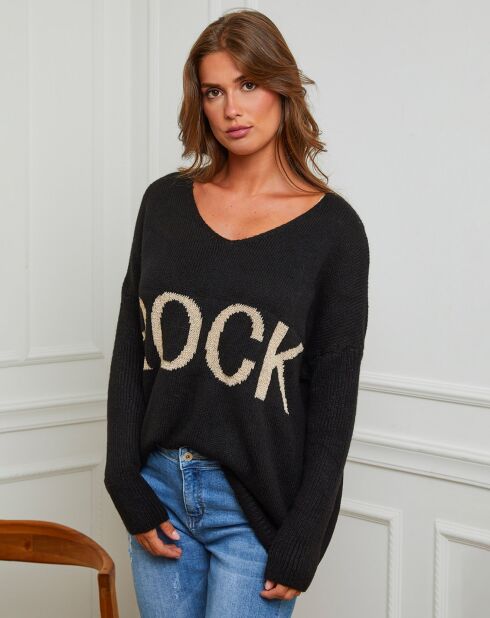 Pull Odèle noir