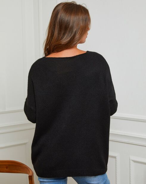 Pull Odèle noir