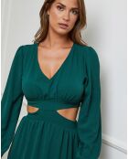Robe Jema vert bouteille