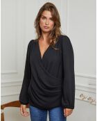 Blouse Lor noire