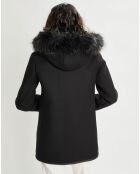 Duffle-coat en Laine mélangée Max noir