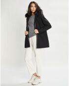 Duffle-coat en Laine mélangée Max noir