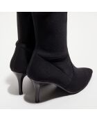 Bottines Cling noires - Talon 9 cm