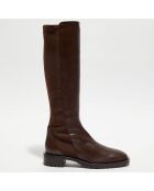 Bottes en Cuir 5050 Knee-Hi noisette