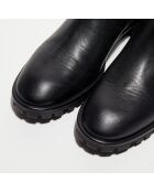 Bottines en Cuir Maelie noires