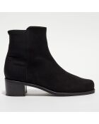 Bottines en Velours de Cuir Easyon Reserve noires