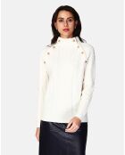 Pull Camelia naturel