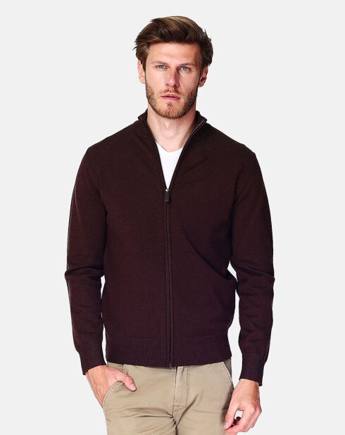 Cardigan en Cachemire mélangé Corentin café