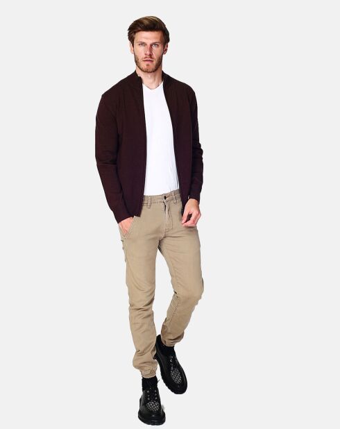 Cardigan en Cachemire mélangé Corentin café