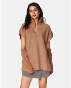 Pull Julia camel foncé