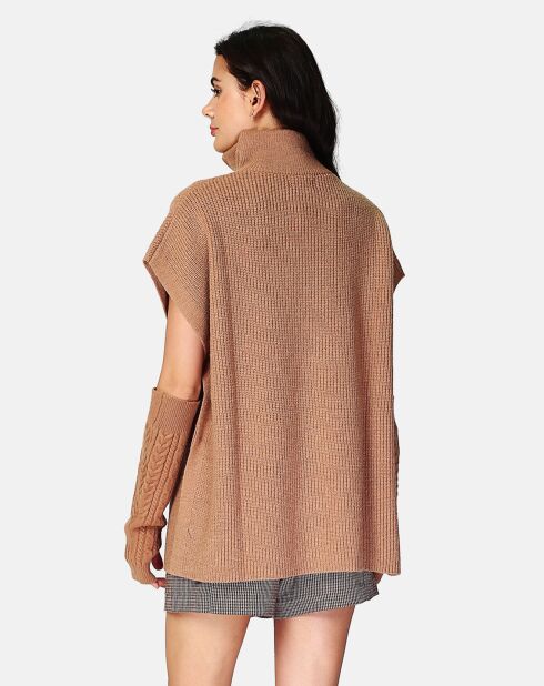 Pull Julia camel foncé