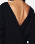 Pull en Cachemire & Soie Clarita noir