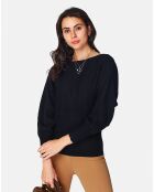 Pull en Cachemire & Soie Clarita noir