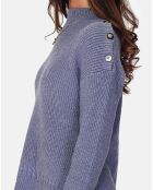 Pull Roberta bleu gris