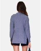 Pull Roberta bleu gris