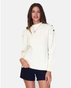 Pull Roberta naturel