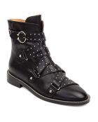 Bottines en Cuir Carter noires