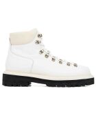 Bottines en Cuir Clyde blanches