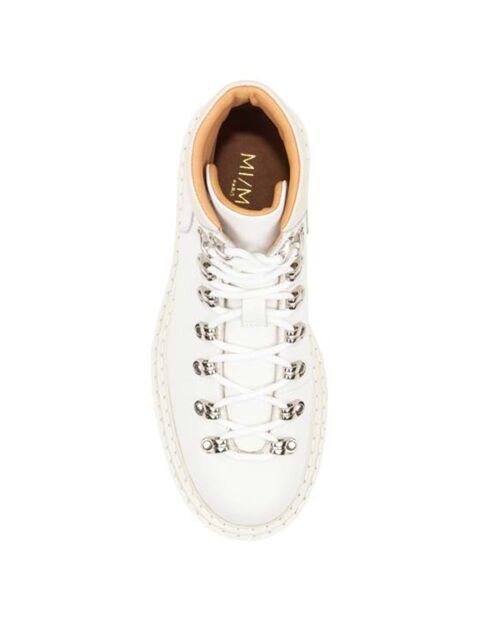 Bottines en Cuir Clyde blanches