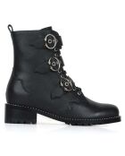 Bottines en Cuir Cooper noires