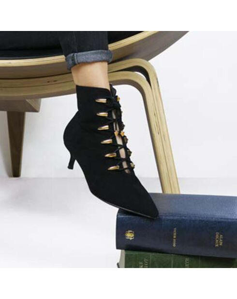 Bottines en Cuir Jazz noires