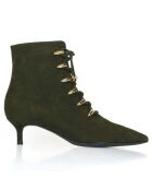Bottines en Cuir Jazz kaki