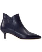 Bottines en Cuir Lynn marine